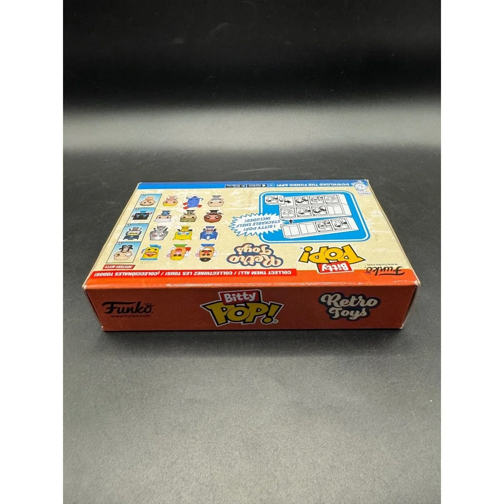 Funko Bitty Pop Retro Toys 4-Pack Mr Monopoly Barrel of Monkeys Mystery Stetch A
